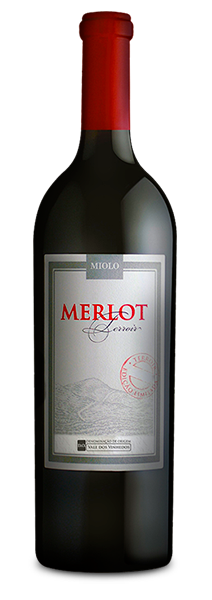 Foto de uma garrafa do Vinho Merlot Terroir