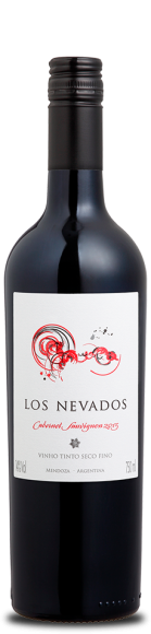 Foto da garrafa do vinho tinto Los Nevados Cabernet Sauvignon