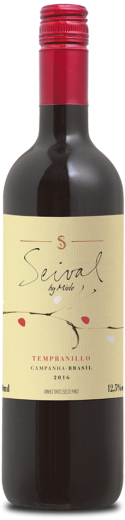 Foto da garrafa do vinho Seival Tempranillo